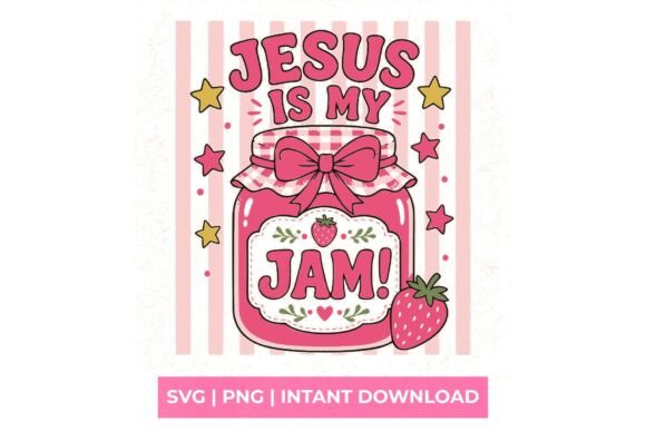 Jesus is My Jam SVG: Graphics for T-Shirt Designs