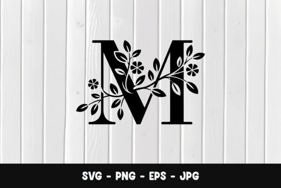 Monogram M Graphics for T-Shirts & Crafts